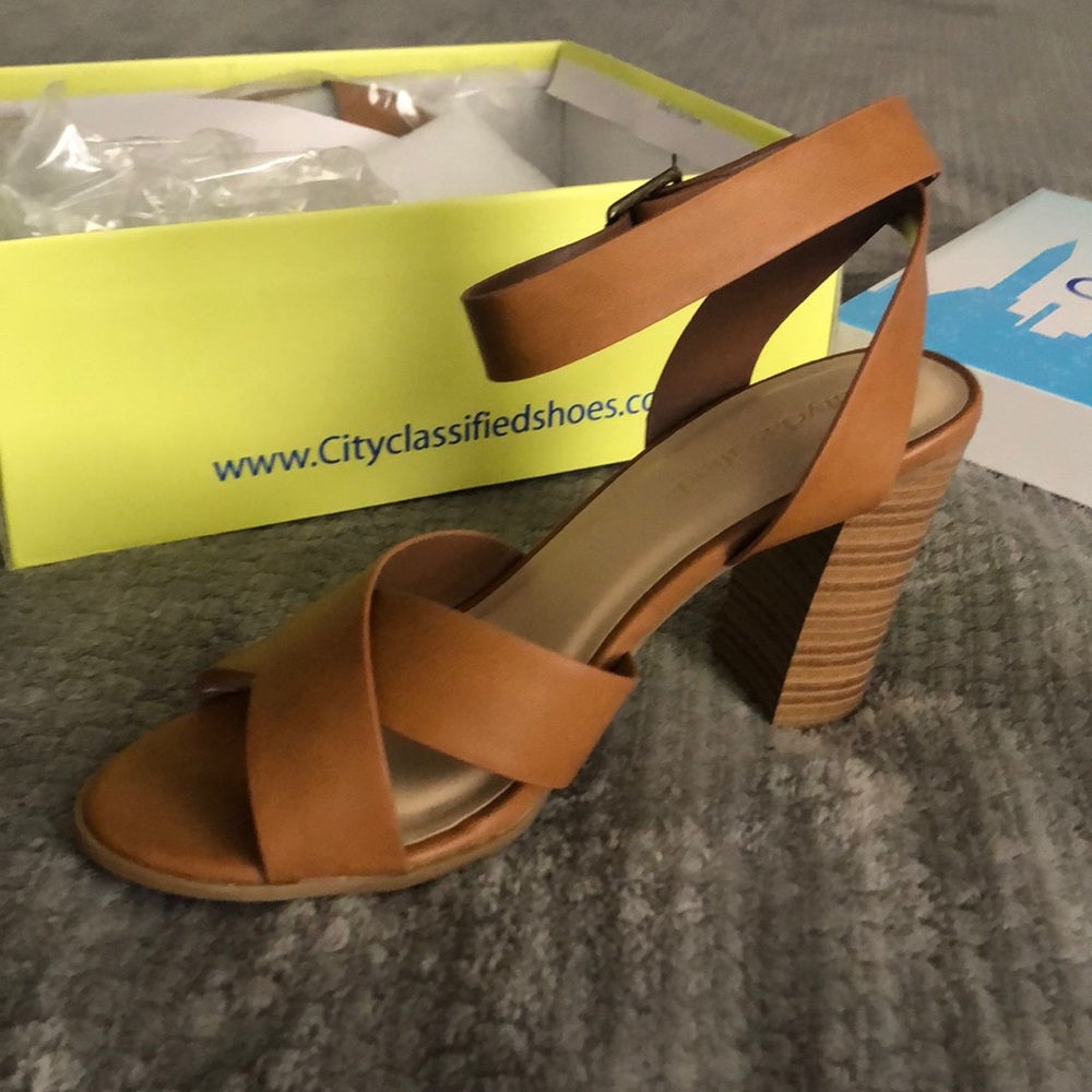 Strapped heels